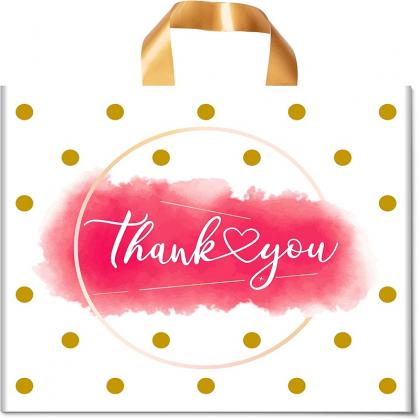 Plastic Boutique Gift Shopping Bags