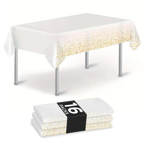 Disposable printed table cover Plastic tablecloth