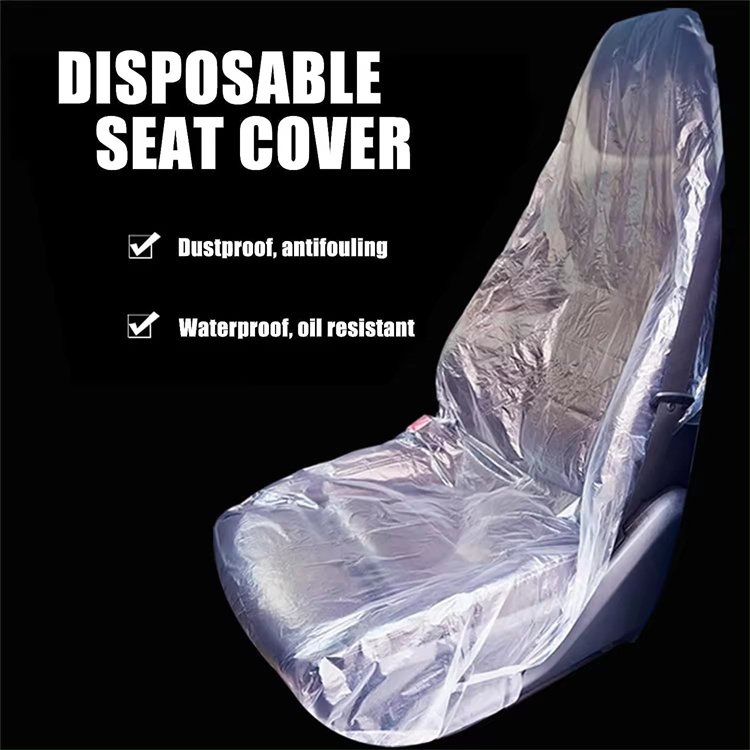 pe plastic car seat cover