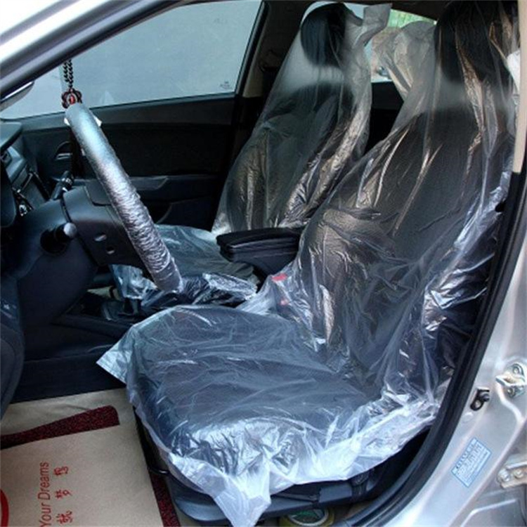 HDPE Transparent plastic car seat cover