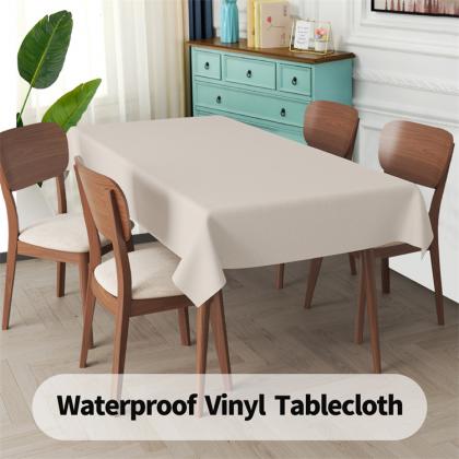 rectangle plastic table cloth